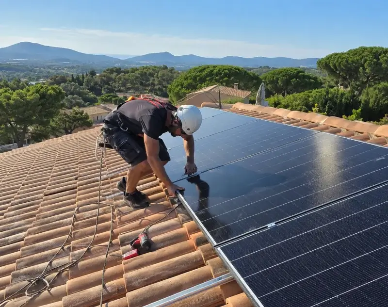 Installateur panneaux solaires Saint-André-d'Huiriat — pose photovoltaïque sur toiture
